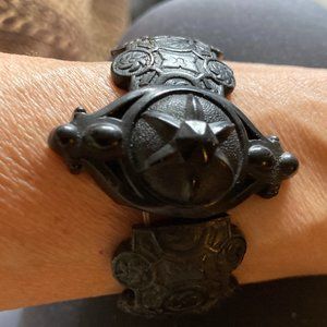 Victorian Whitby Jet Bracelet